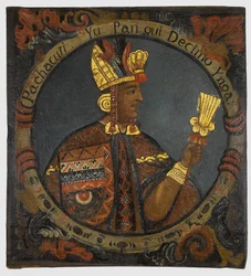 Pachacuti, 10th Inca King, mid-18th century